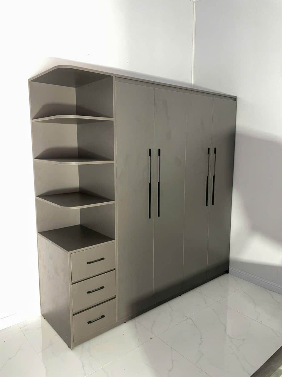 Kính bàn trang điểm cảm ứng đổi 3 màu nội thất phòng ngủ Tây Ninh
